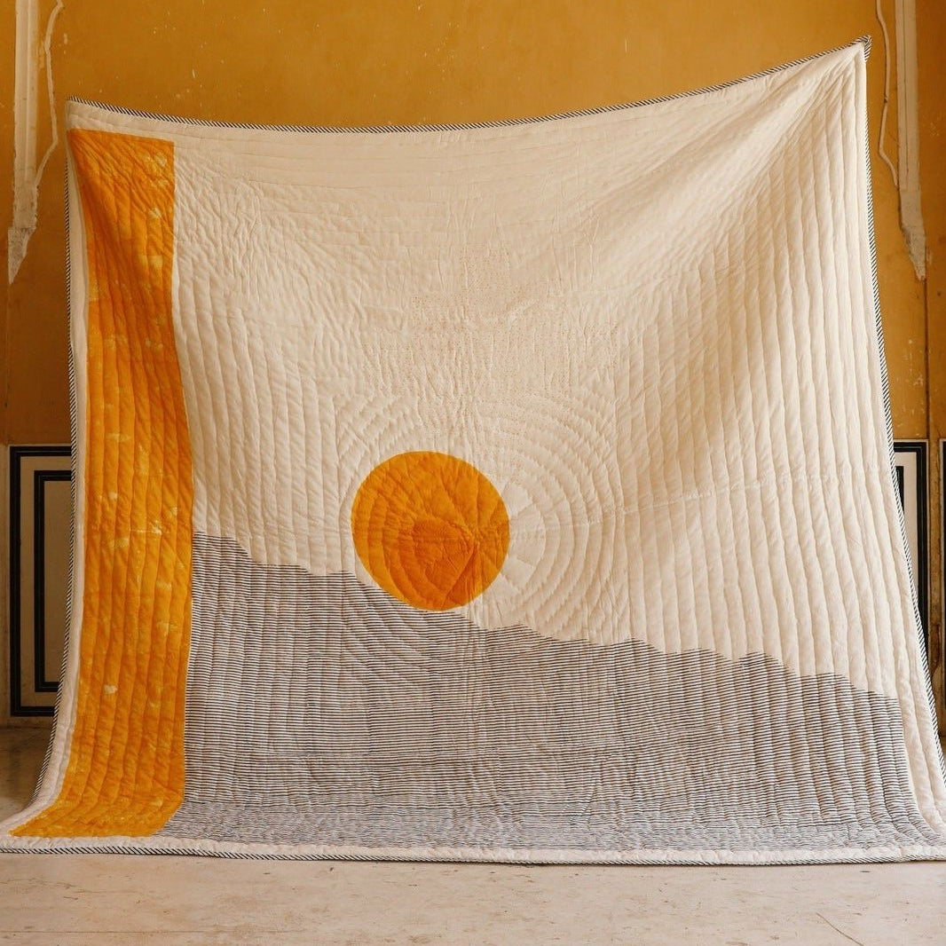 New Moon Quilt Reverse