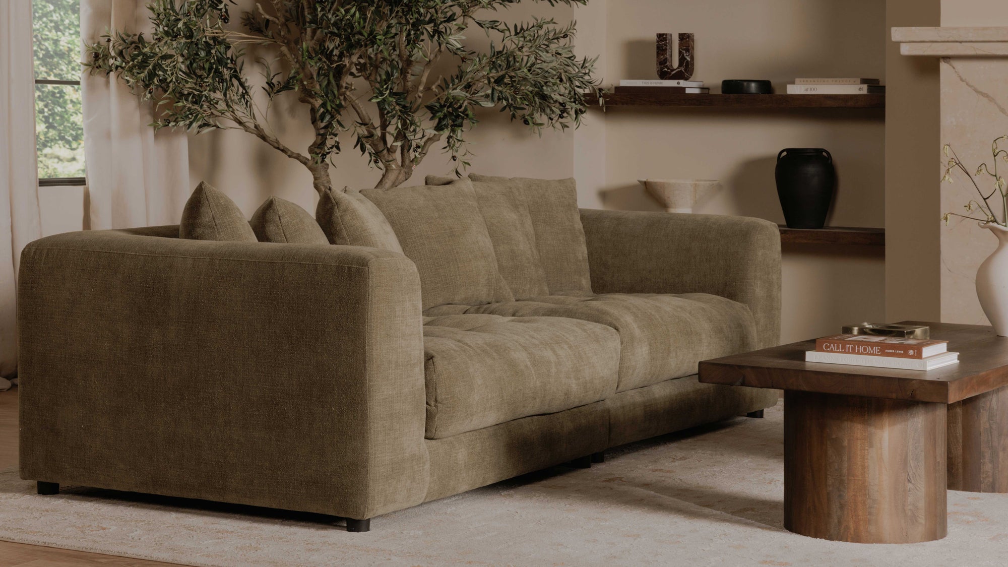 Davie Sofa Olive