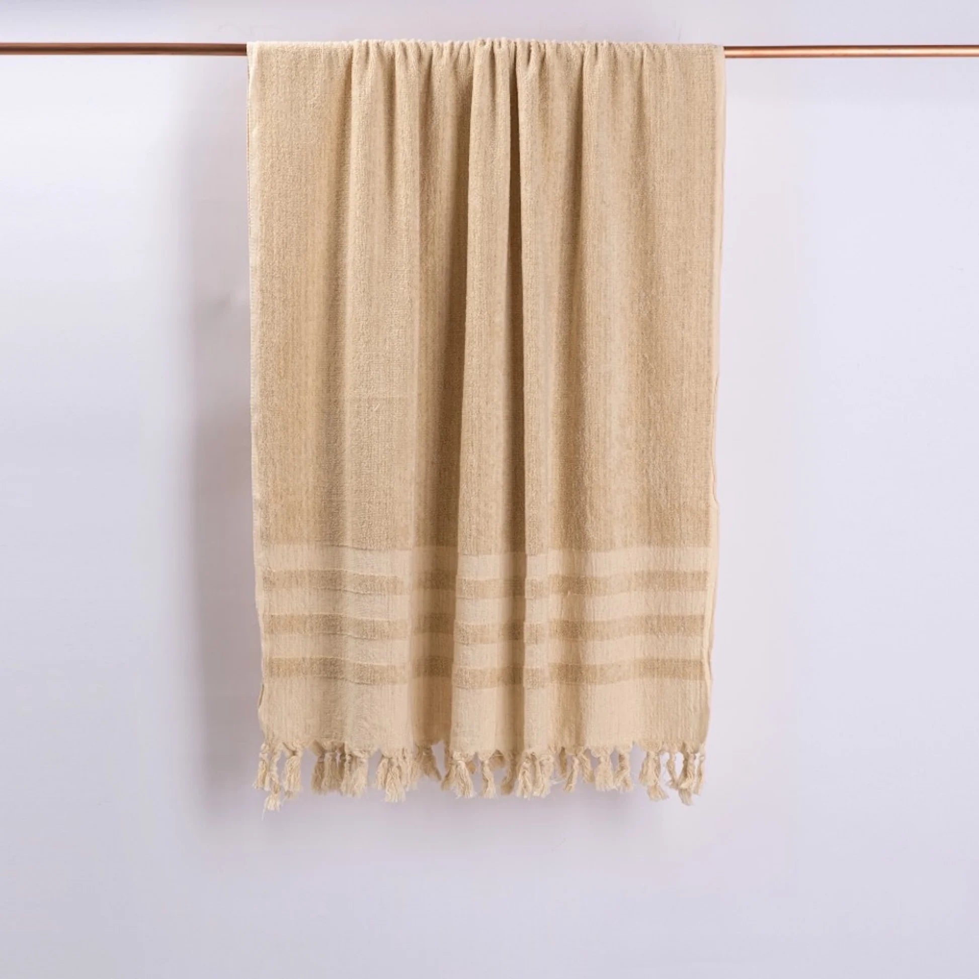 Hand loomed Linen Terry Bath Towel