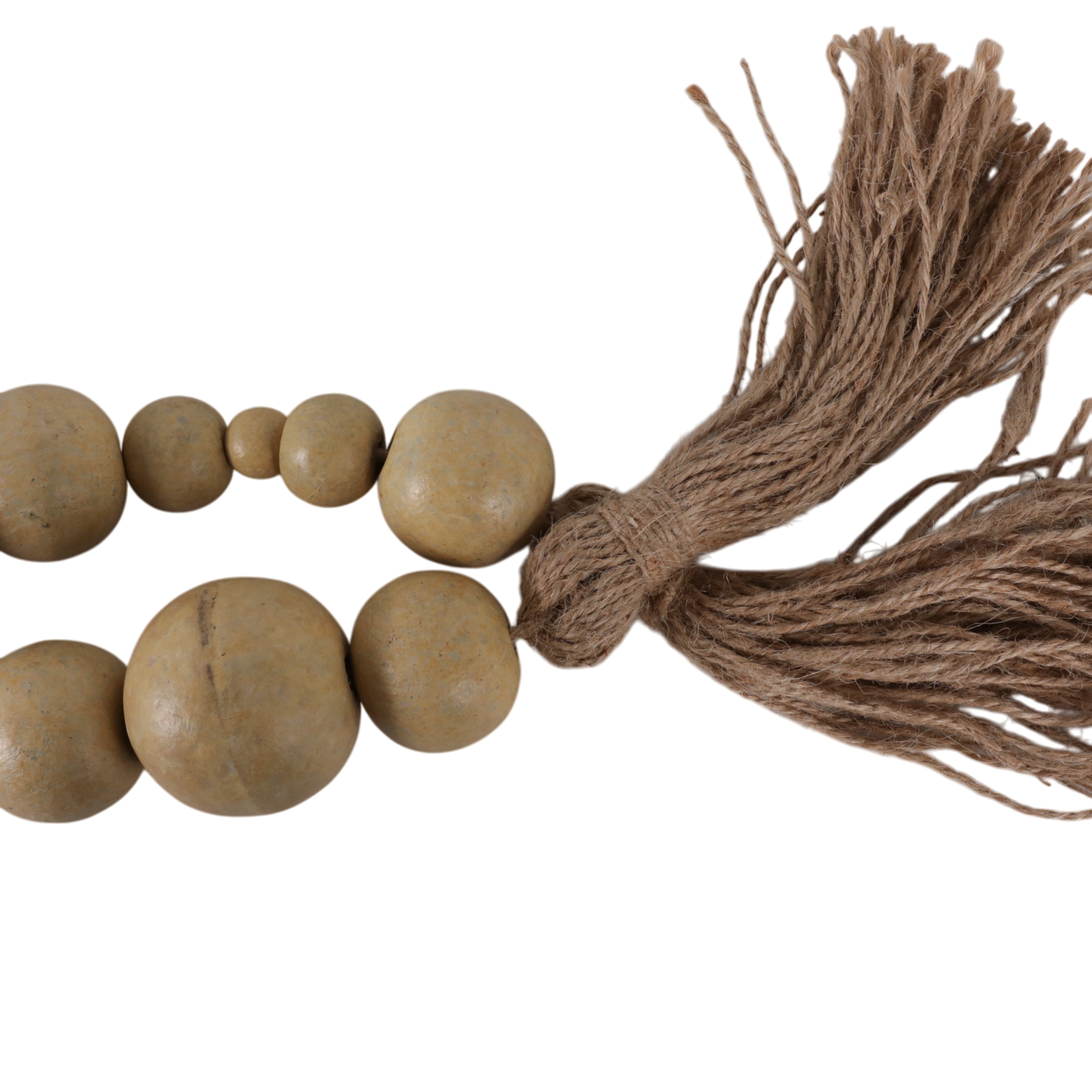 Lucan Wood Bead Garland