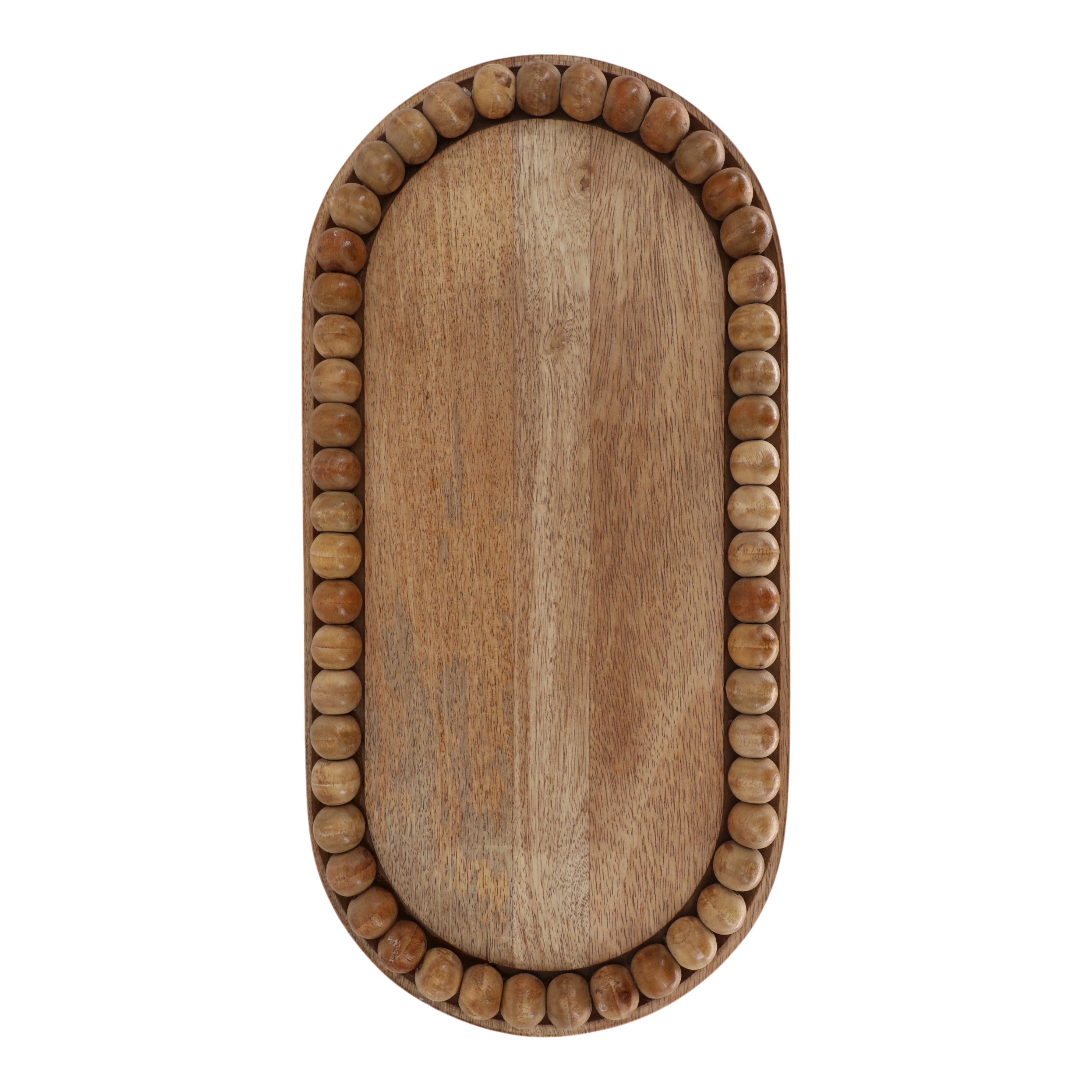 Mistral Beaded Oval Tray