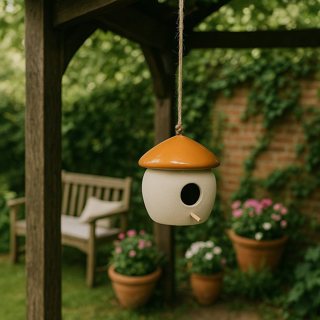 Indra Round Bird Feeder