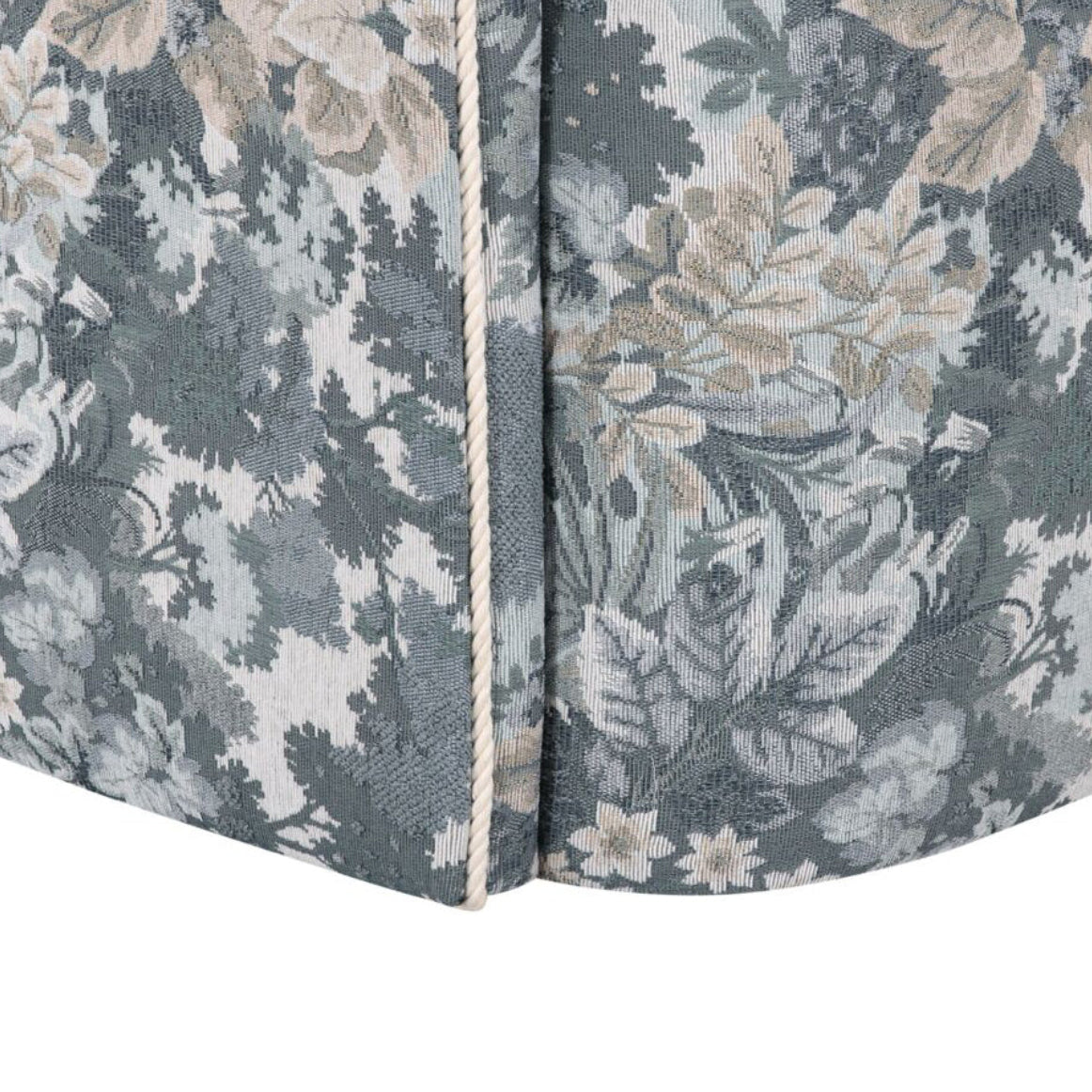 Floral patterned fabric with a focus on texture and design.