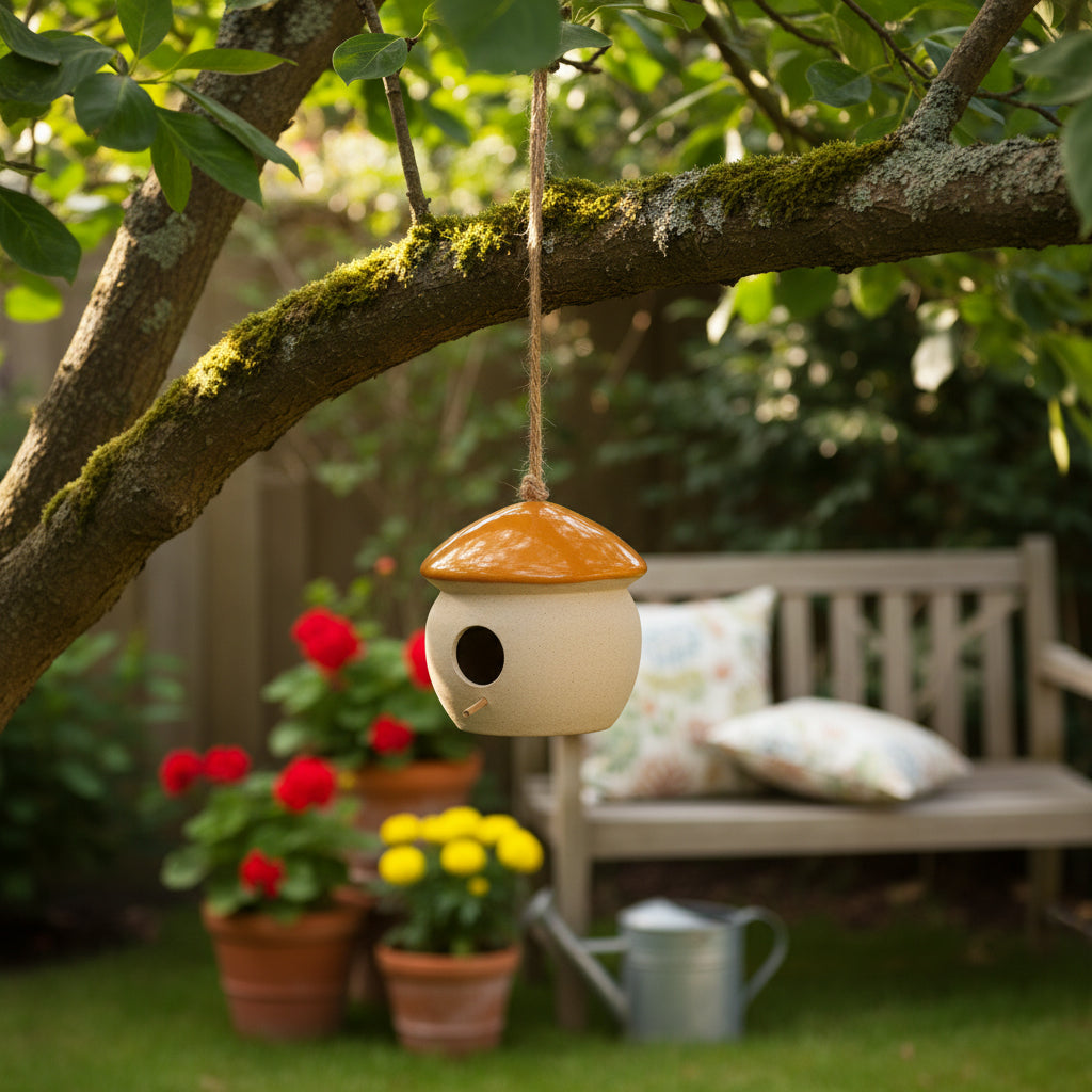 Indra Round Bird Feeder