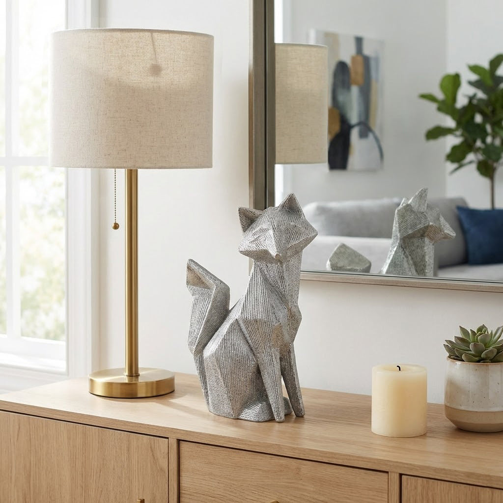 Cygnet Fox Figurine