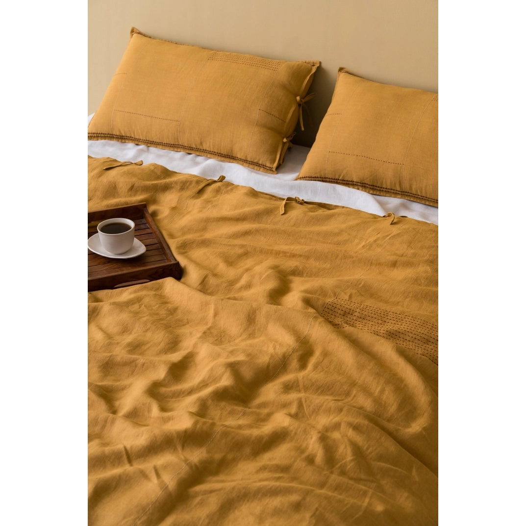 Linen Maize Duvet Cover Set