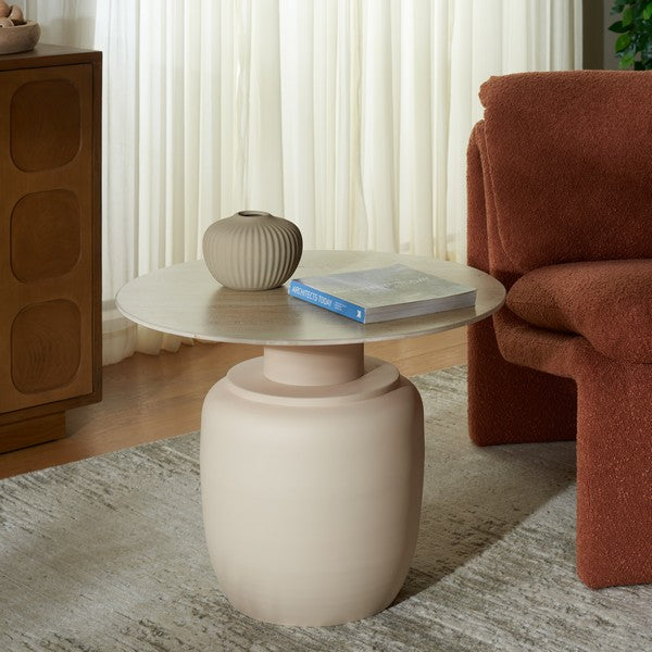 Lucas Ceramic Side Table