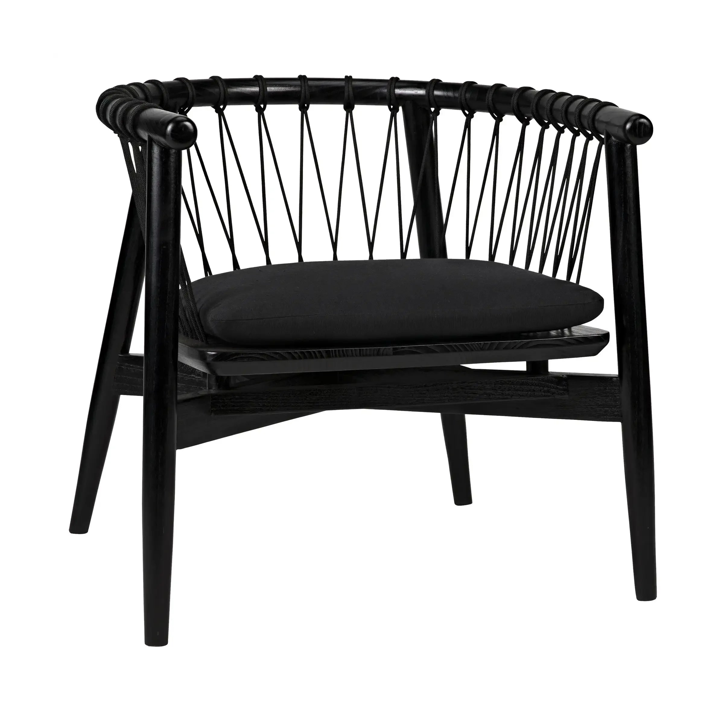 Hector Chair, Charcoal Black