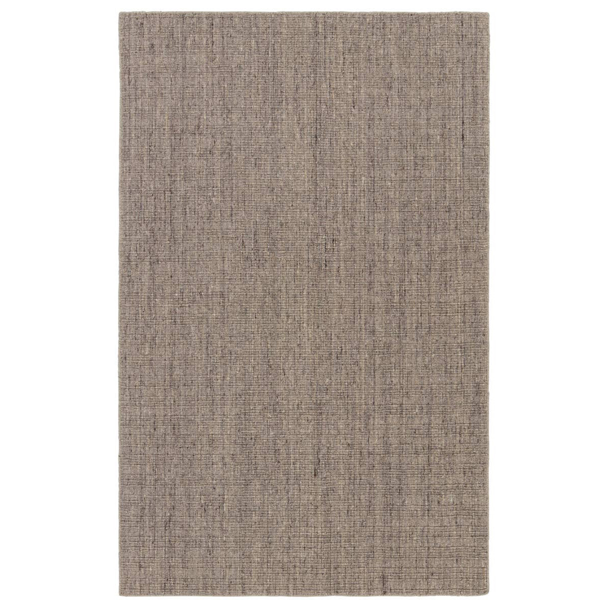 Textured gray rug on a white background