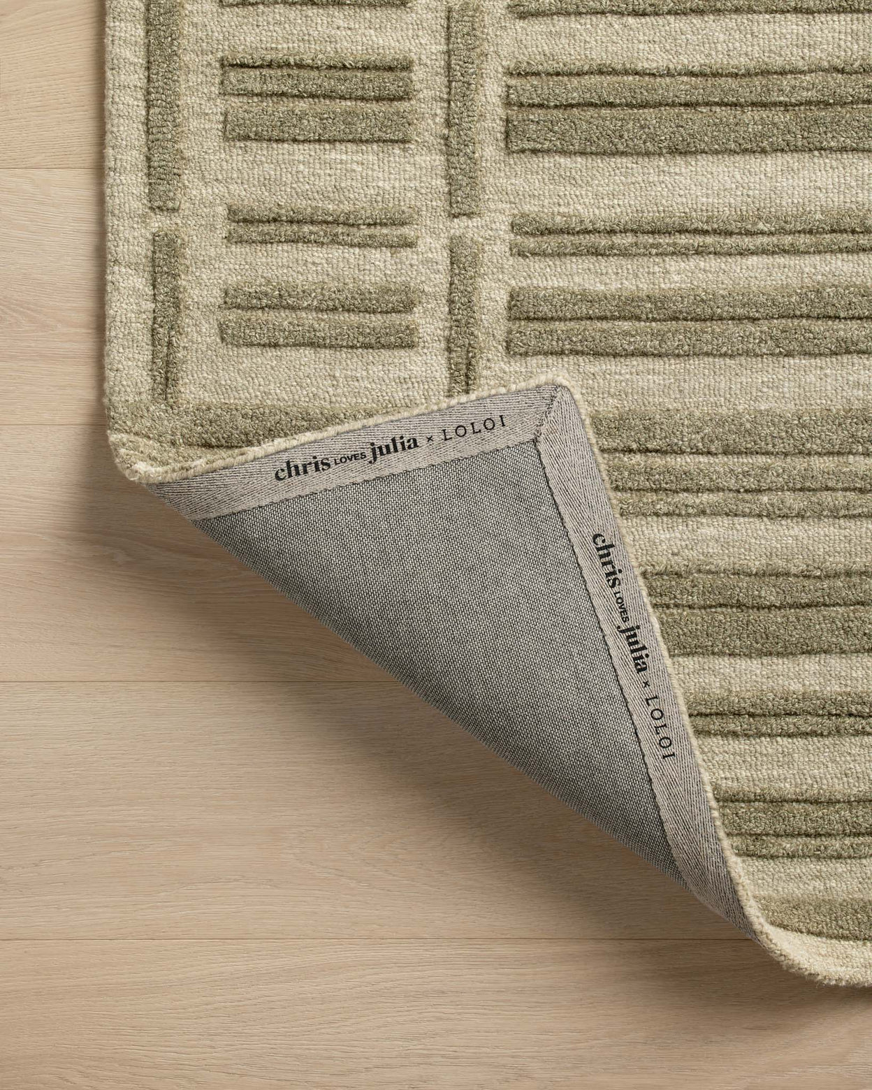 BRL-07 CJ Sage / Olive by Chris Loves Julia × Loloi