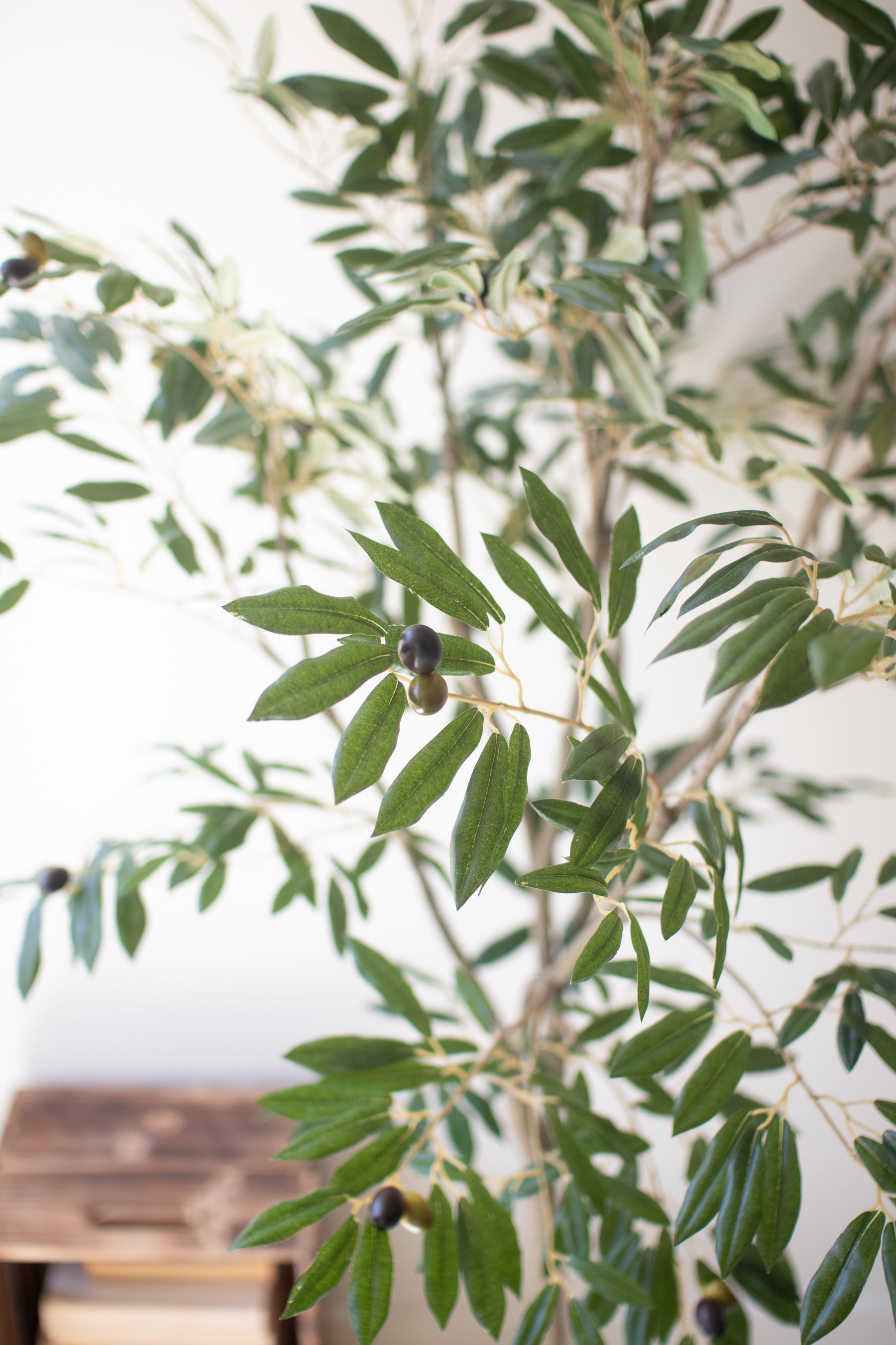 Tall Artificial Olive Tree
