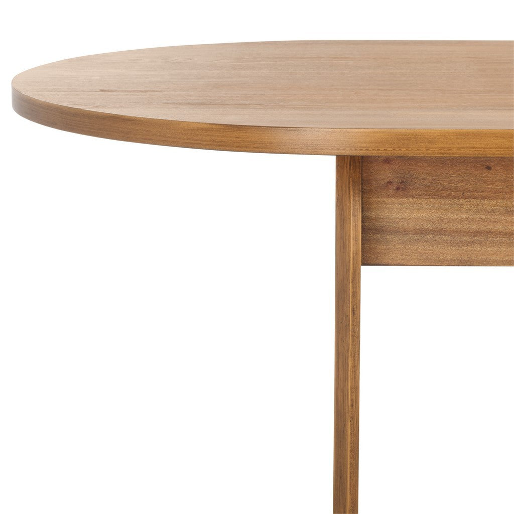 Wooden table with a white background