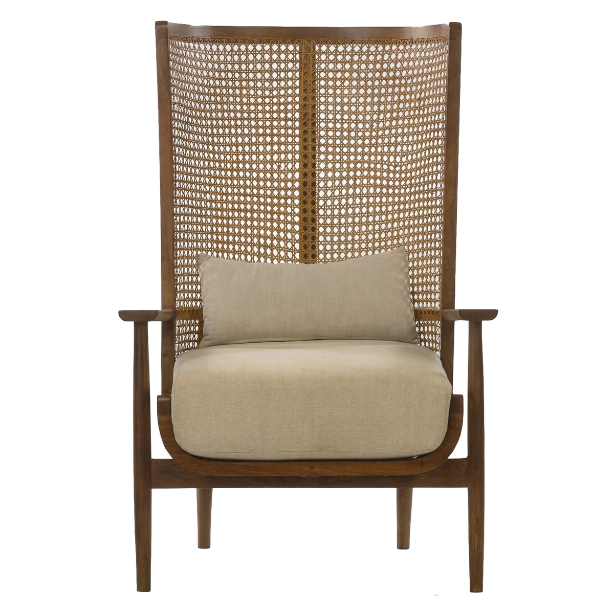 Hughes Cane Accent Chair