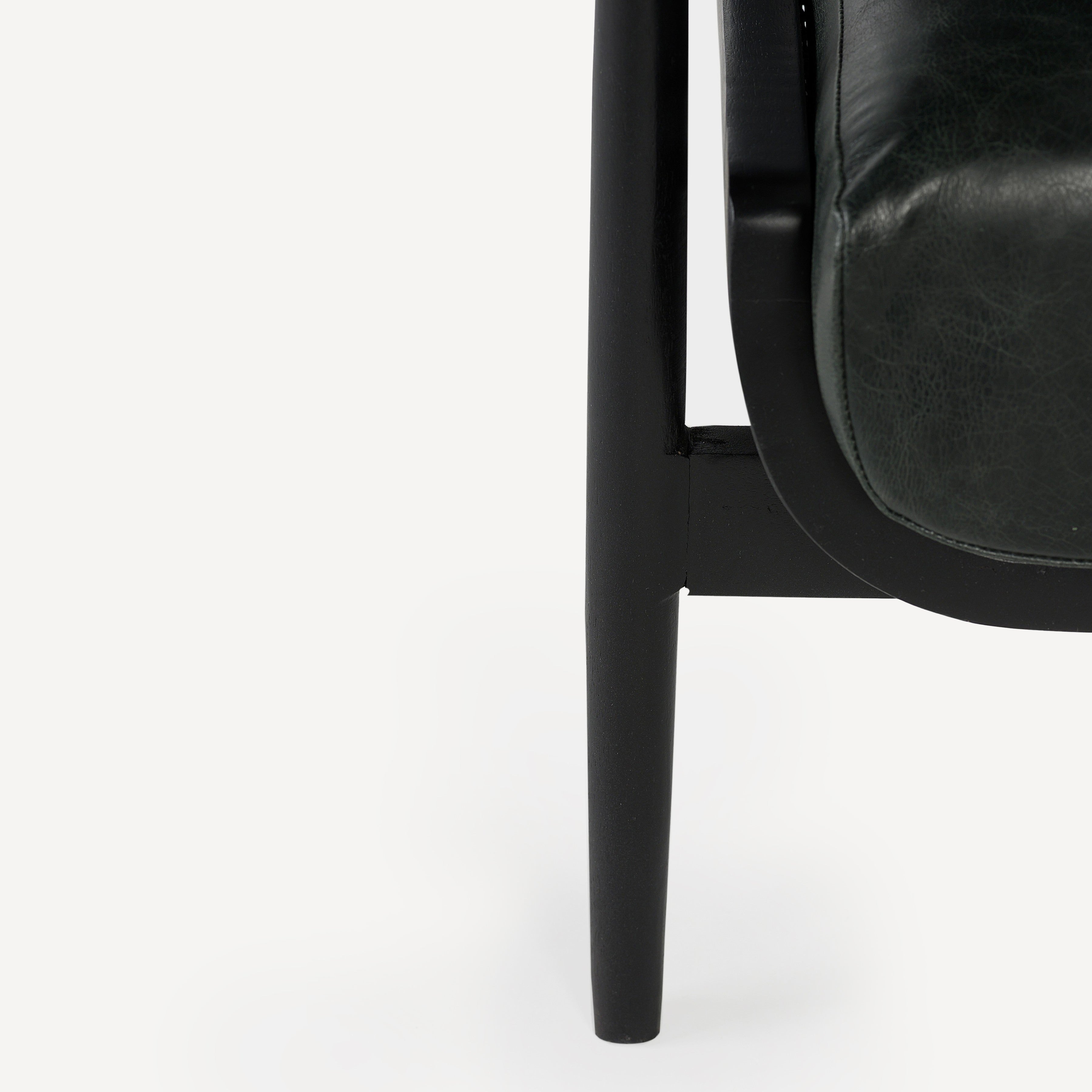 Wingman Cane Accent Chair
