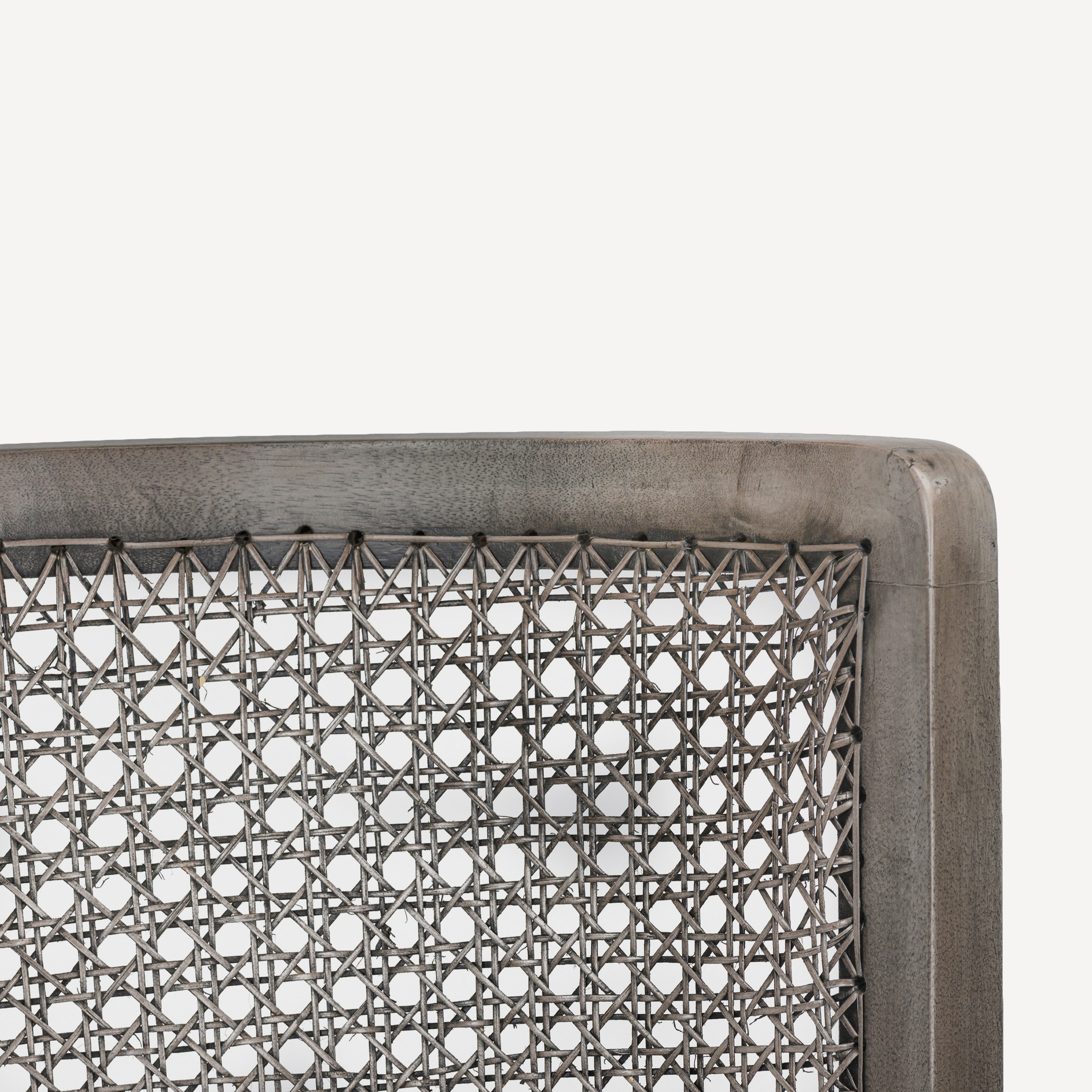 Wingman Cane Accent Chair