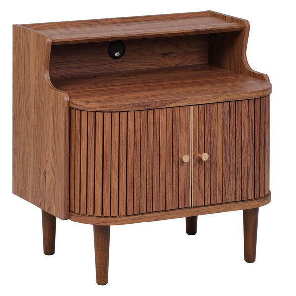 Maris Nightstand with Hutch