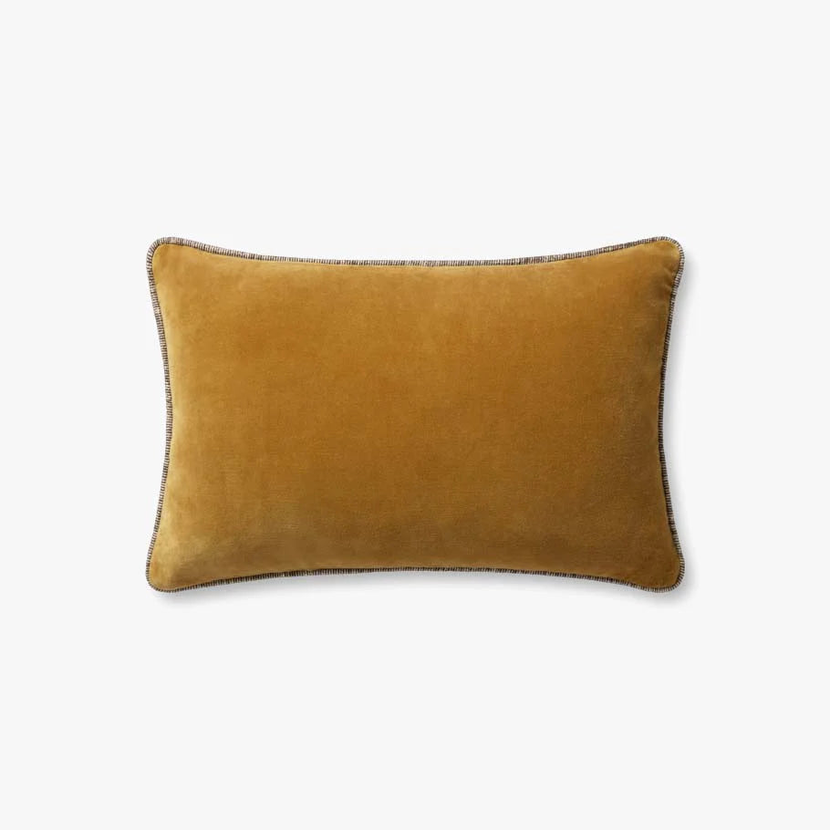 PCJ0020 Liza Gold Throw Pillow by Loloi