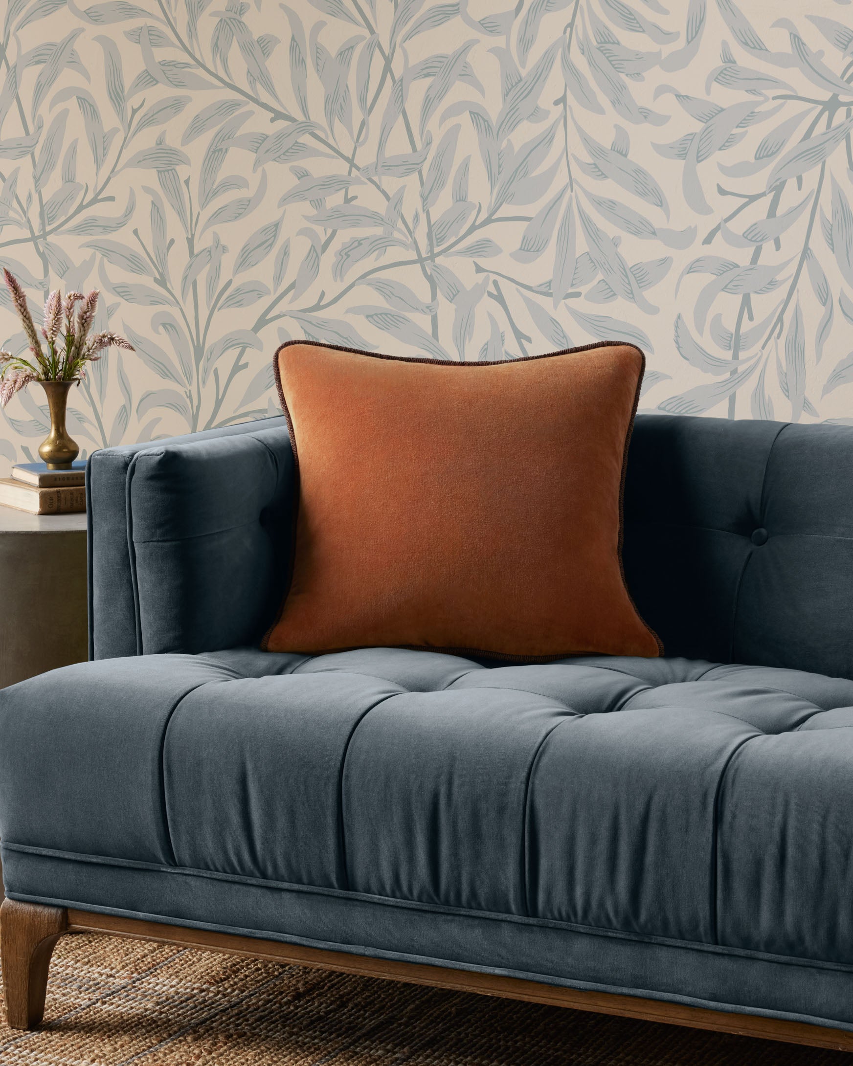 PCJ0020 Liza Rust Pillow by Loloi