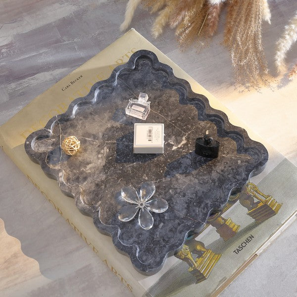 Elara Marble Tray