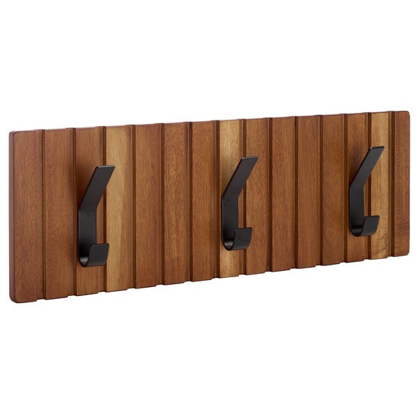 Theodora 3 Hook Wall Mounted Coat Rack