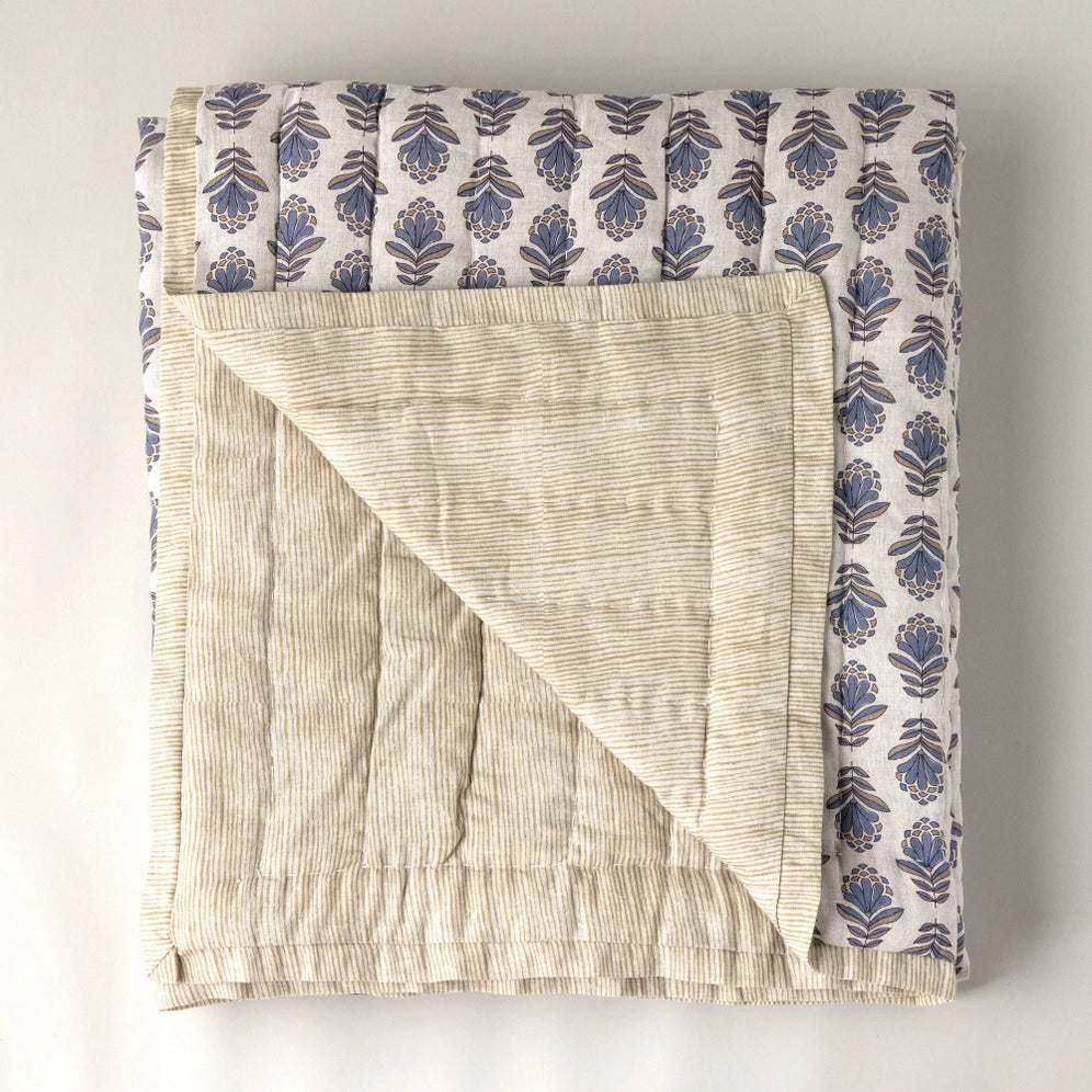 Charlie Block Print Quilt