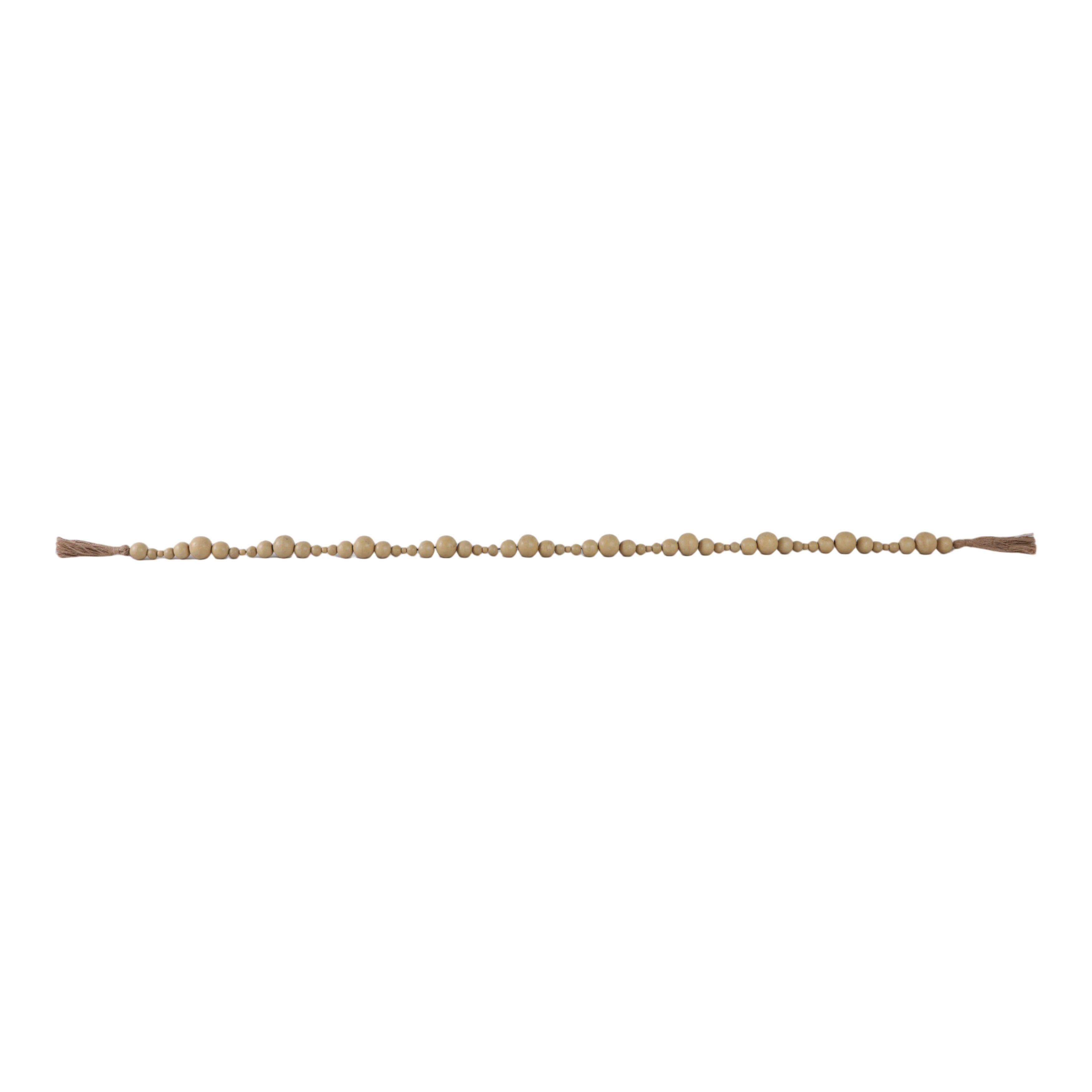 Lucan Wood Bead Garland