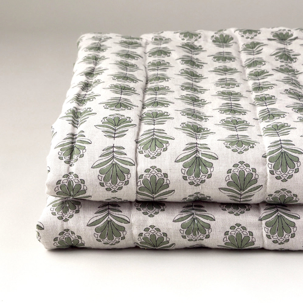 Charlie Block Print Quilt