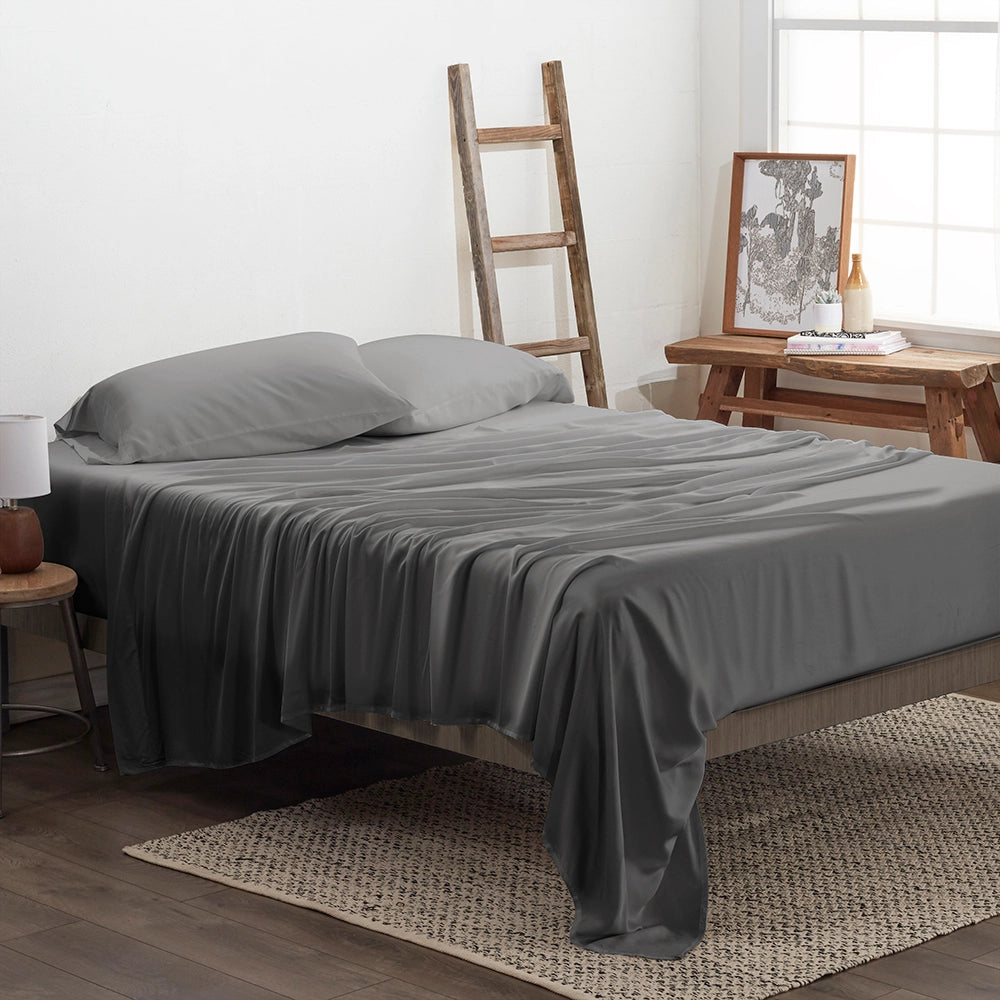 Home Collection Premium Bamboo 4 Piece Luxury Bed Sheet Set
