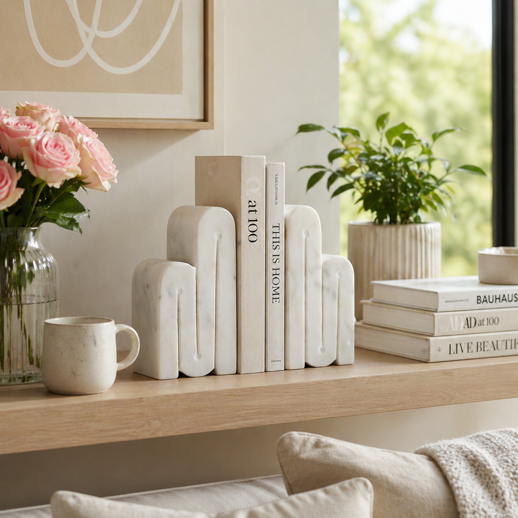Tansy Bookends, Set of 2