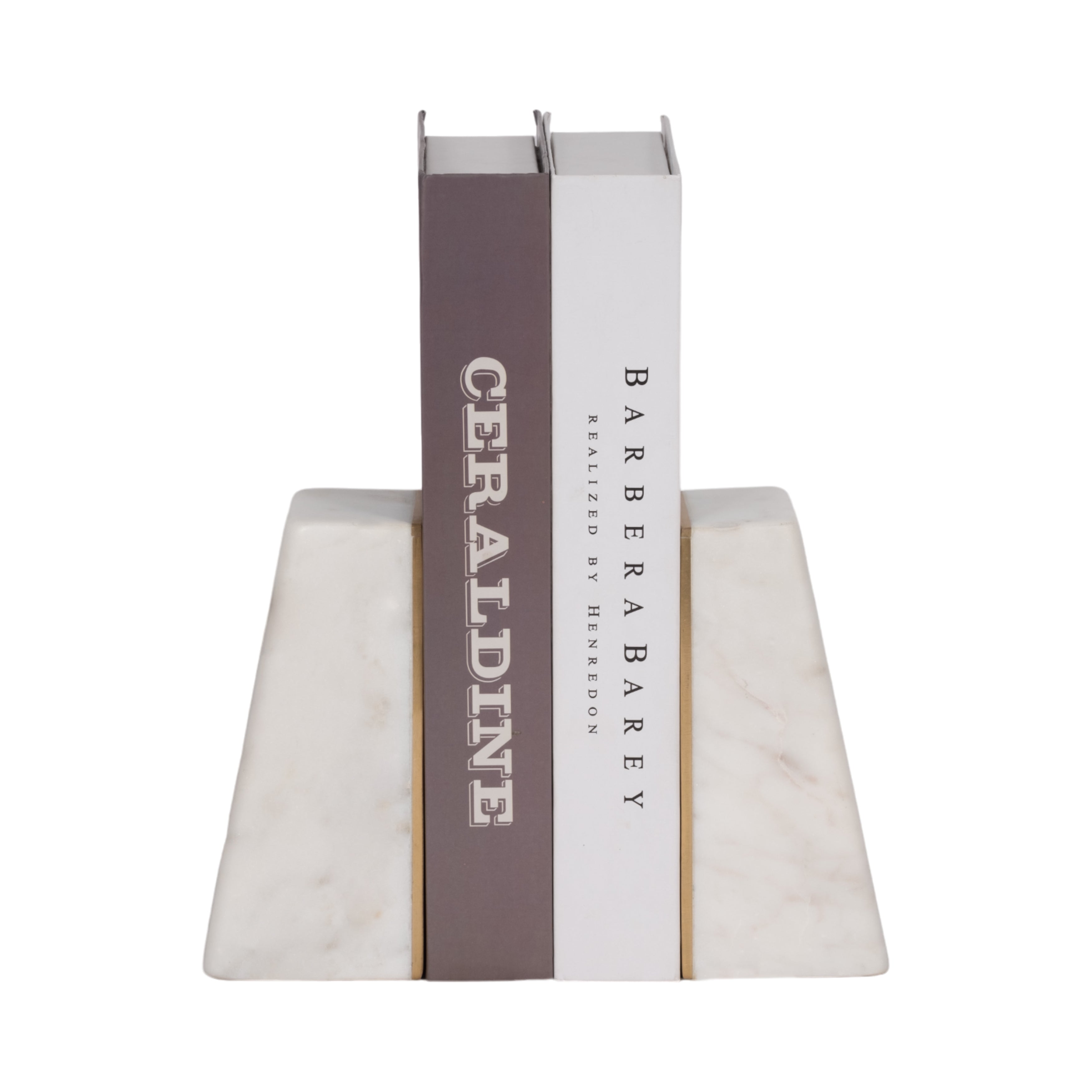 Tullia Marble Bookends - Set of 2