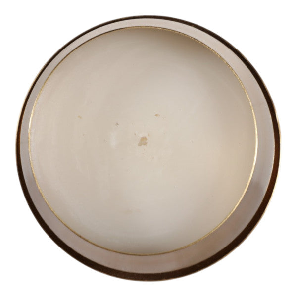 Vanilla Gold Saucer Candle