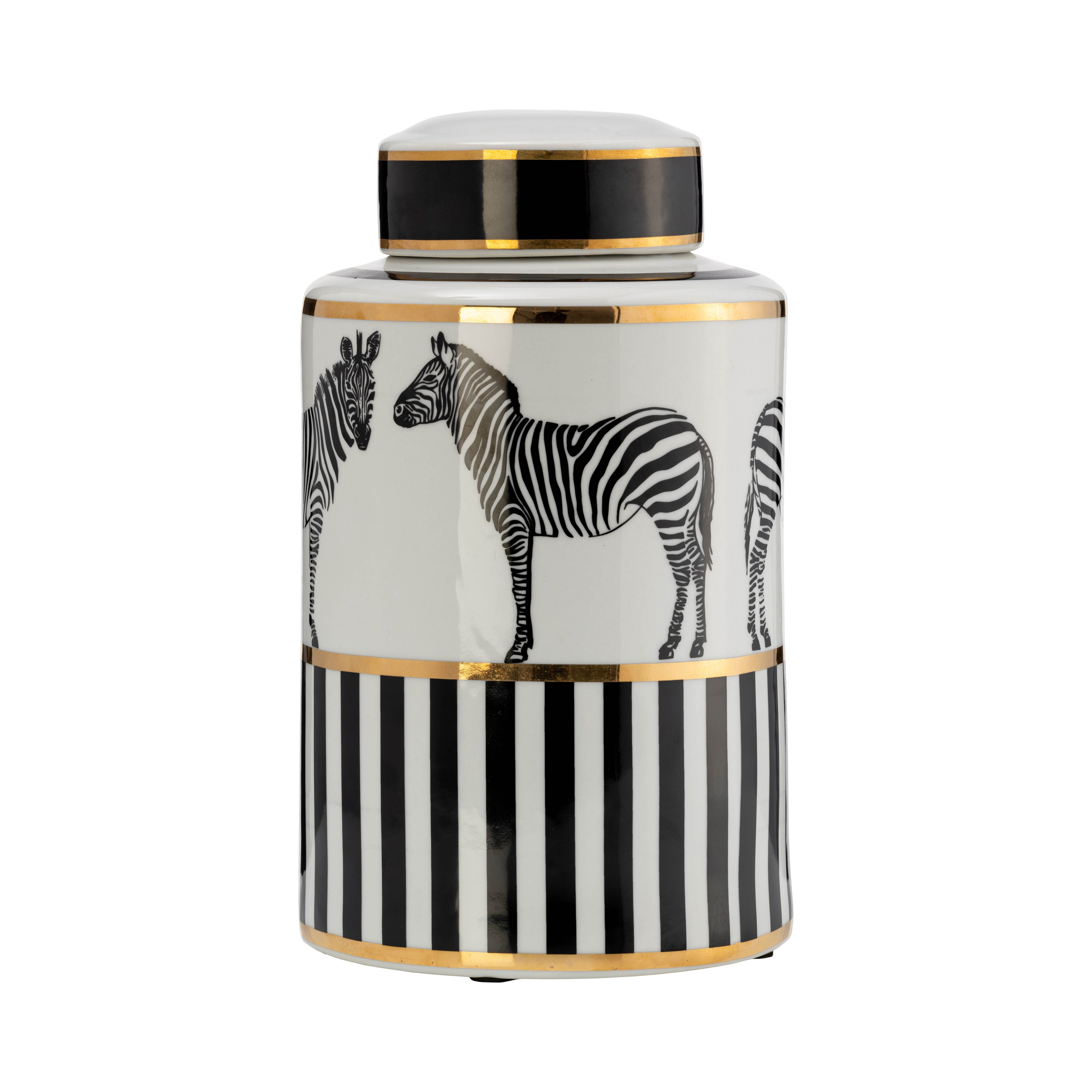 Eryndor Ceramic Zebra Jar
