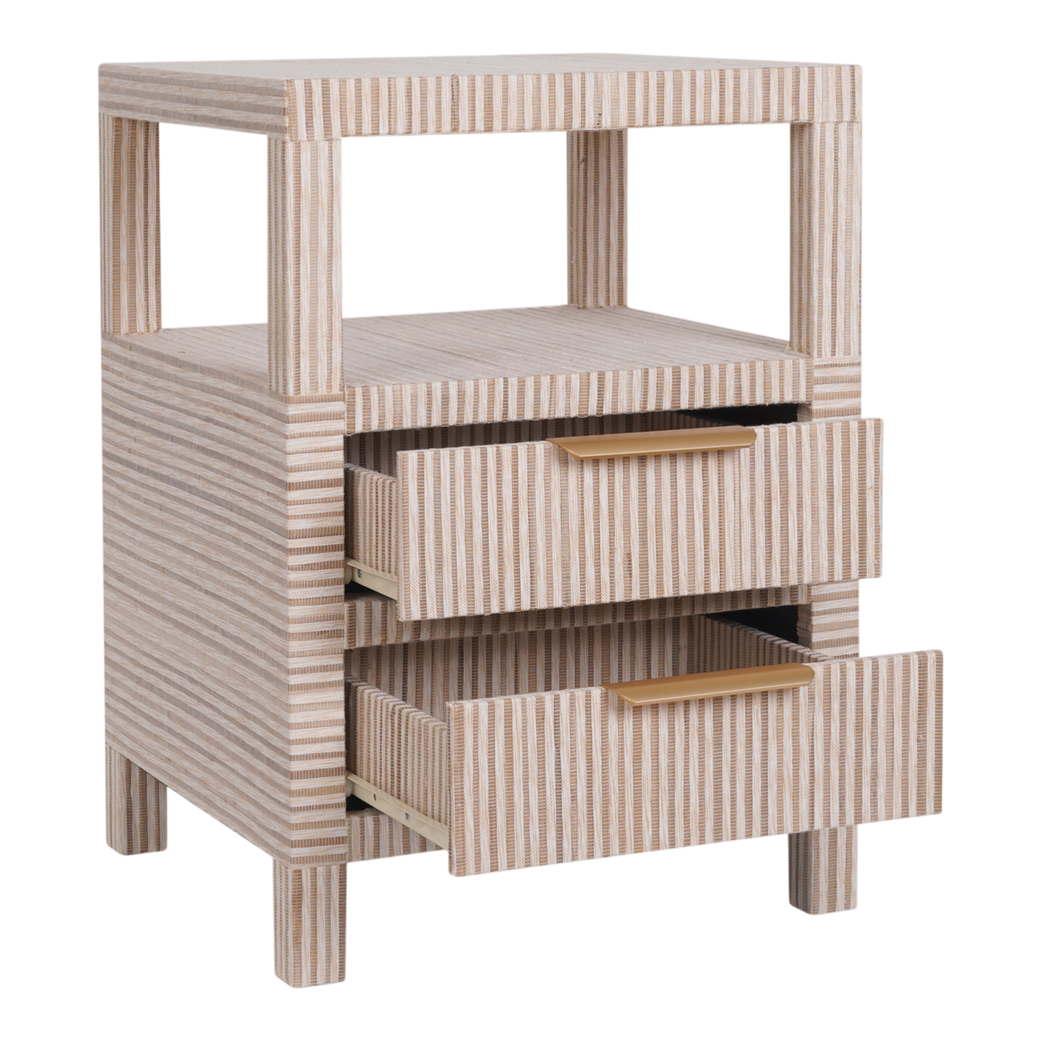 Sunniva Two-Drawer Side Table