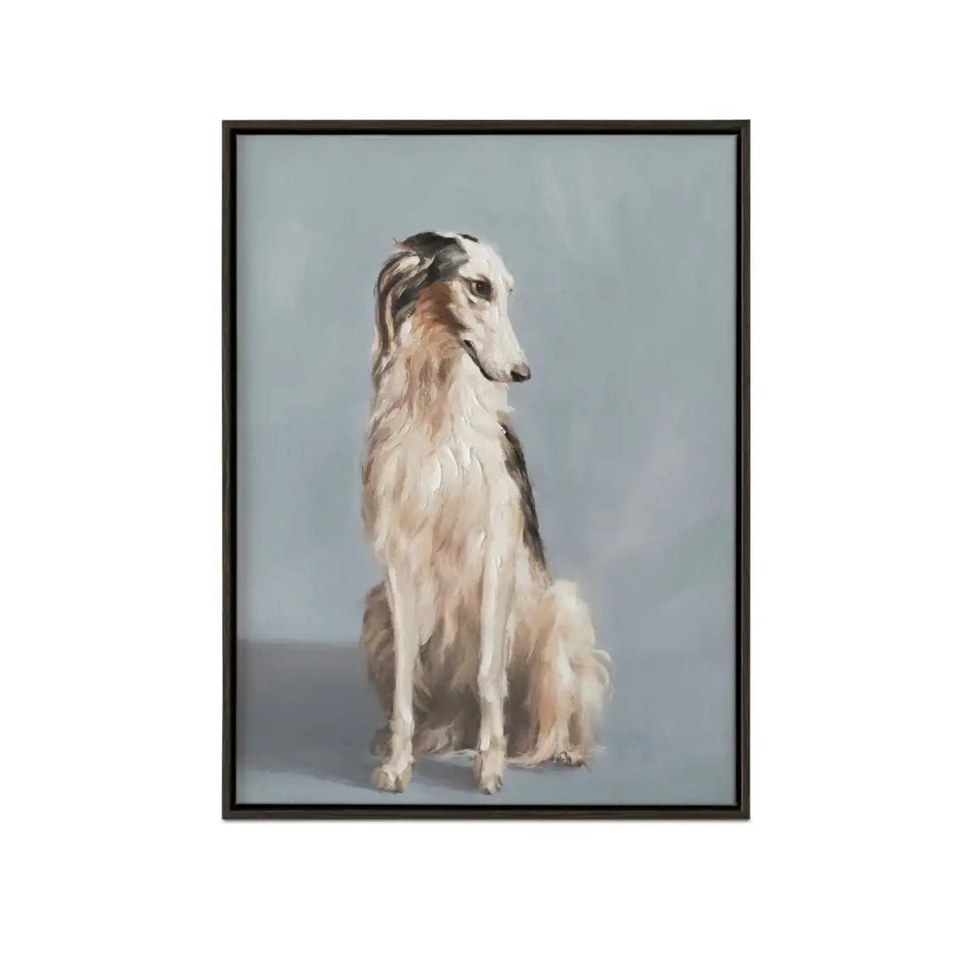 Borzoi Framed Painting