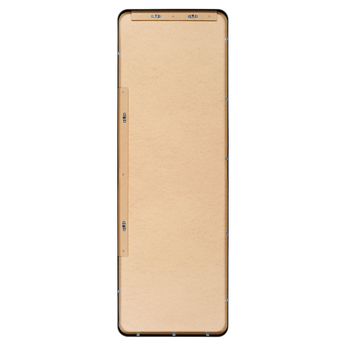A replacement front glass display panel for a smartphone, featuring a gold-colored metallic frame and protective adhesive tape along the edges, shown against a plain white background.